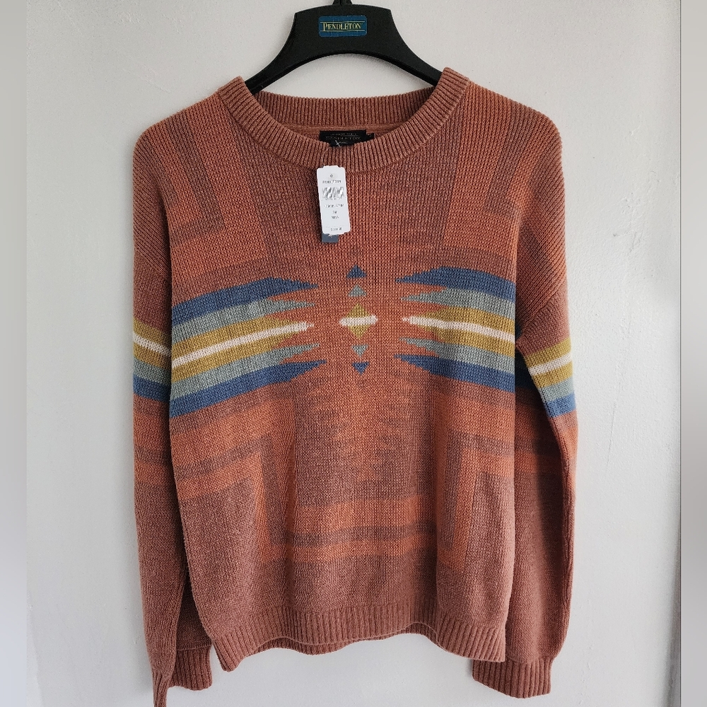 Pendleton Graphic Cotton Sweater